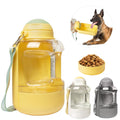 2-in-1 Dog Travel Bottle – Water + Food in One 🐾